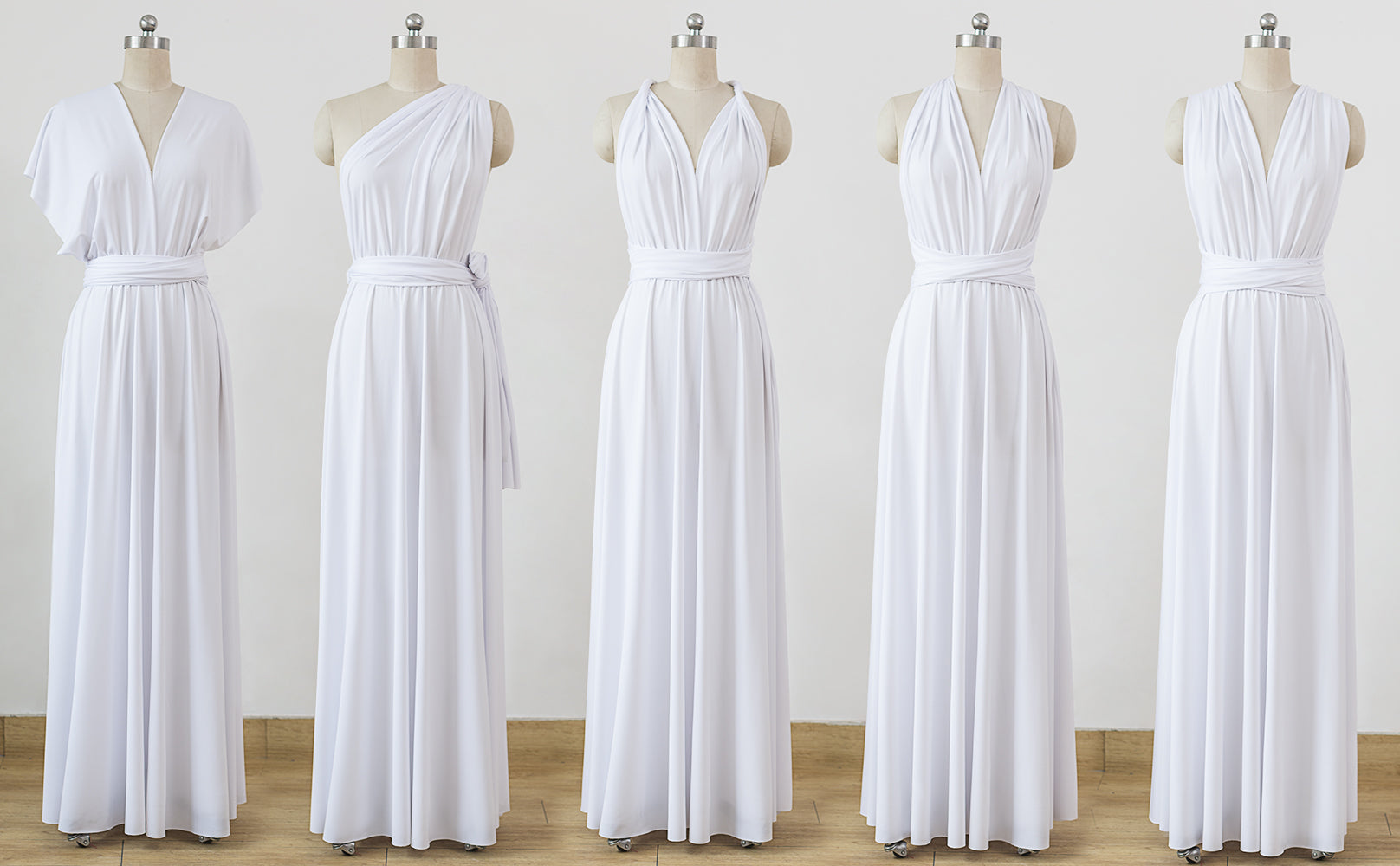 White Infinity Bridesmaid Dresses ...